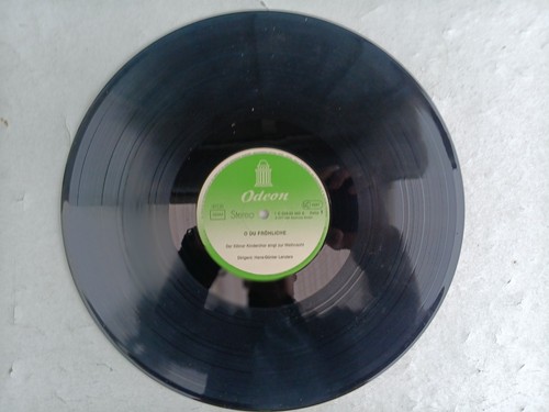 Schallplatte vinyl o du - vinyl,
