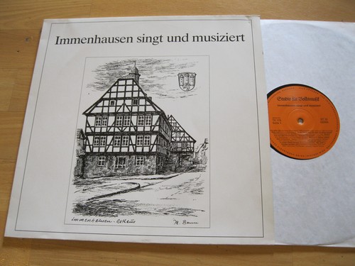 Various immenhausen singt - lp,