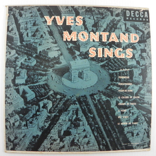 Yves montand sings - yves, 1951