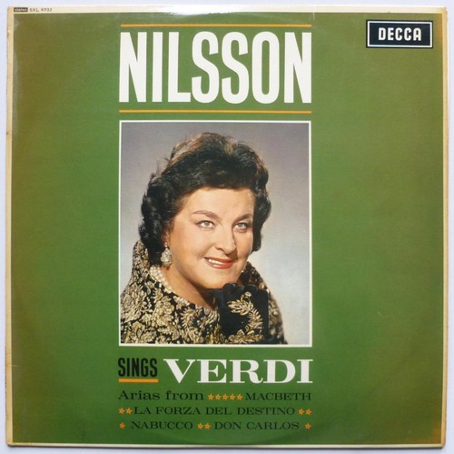 Birgit nilsson sings - nilsson, verdi