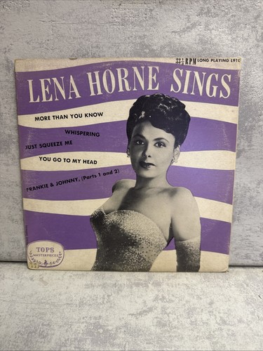 Lena horne sings lp - -,