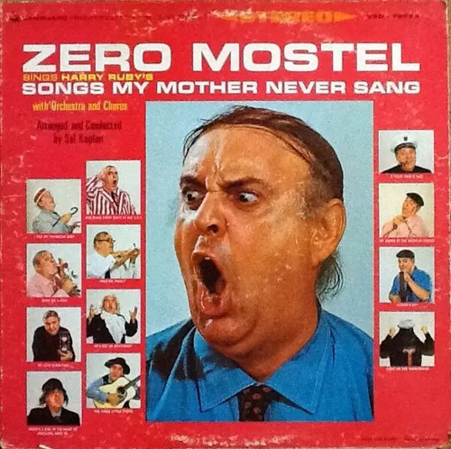 Zero mostel sings harry rubys - zero,