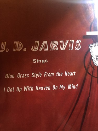 Jarvis sings bluegrass - sings,