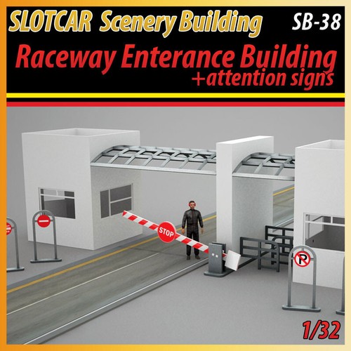 Slotcar scenery building - slotcar,