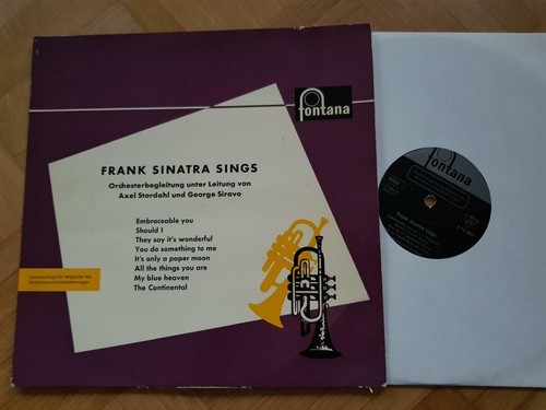 Frank sinatra sings - 10'', vinyl